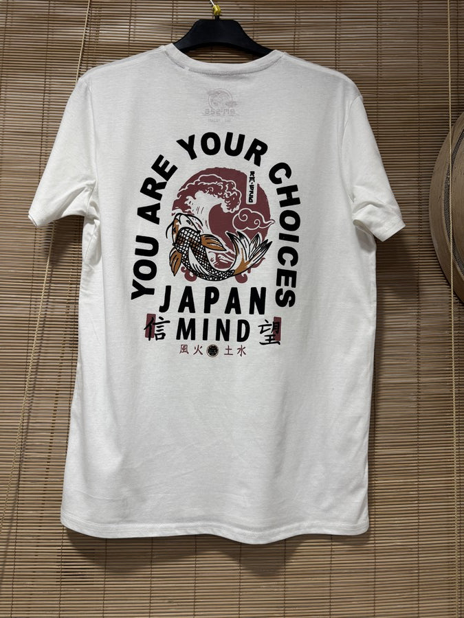 T-shirt JAPAN blanc