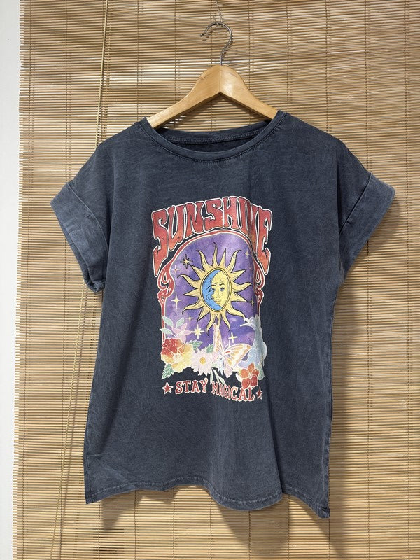 T-shirt anthracite SUNSHINE