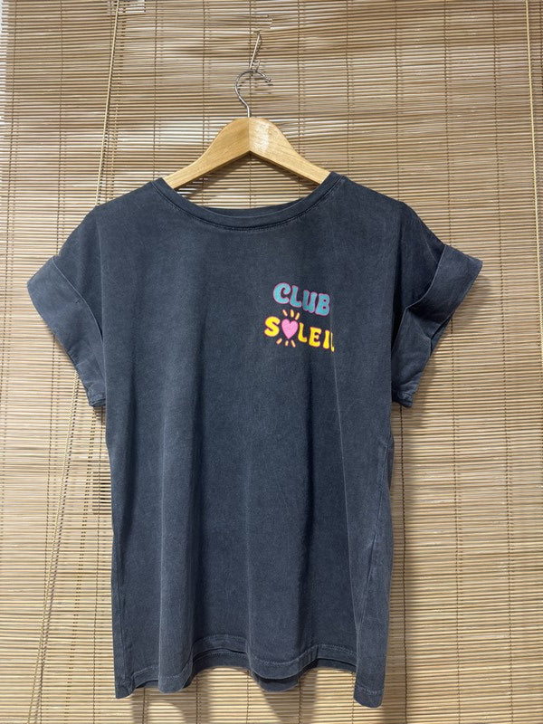 T-shirt anthracite Club Soleil