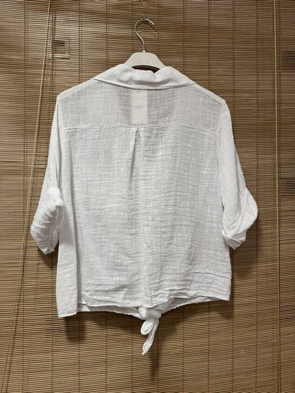 Chemise coton blanc