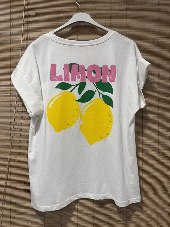 T-shirt Blanc LIMON