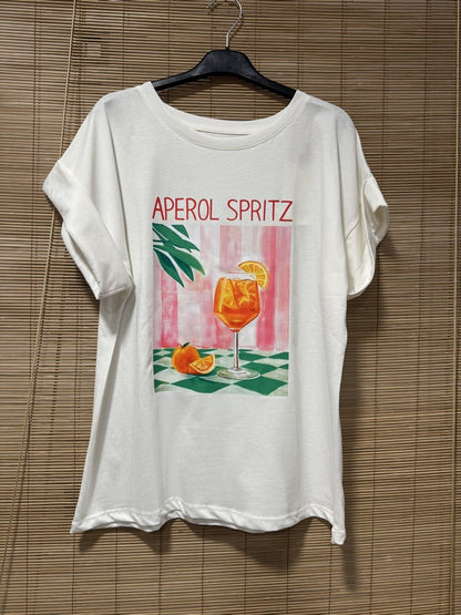 T-shirt blanc SPRITZ