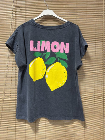 T-shirt anthracite LIMON