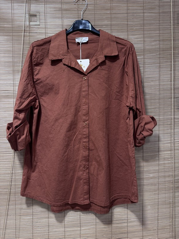 Chemise rouille