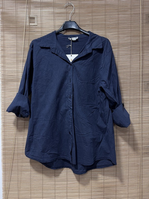 Chemise bleu marine