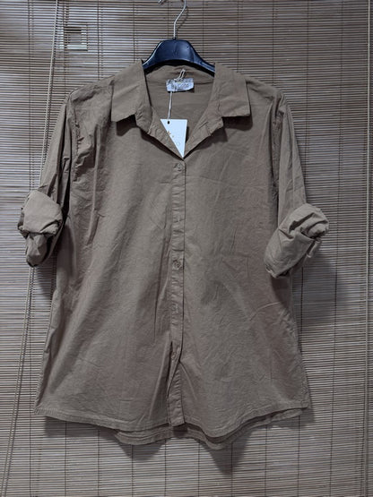 Chemise camel