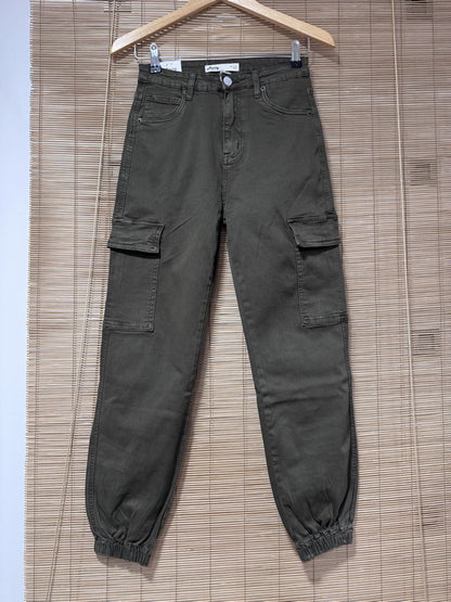 Pantalon cargo kaki du XS au XL