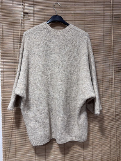 Gilet chauve-souris sable