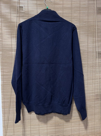 Gilet zippé CLAUDE bleu marine du S au 3XL