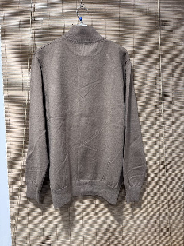 Gilet zippé CLAUDE beige du S au 3XL