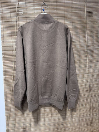 Gilet zippé CLAUDE beige du S au 3XL