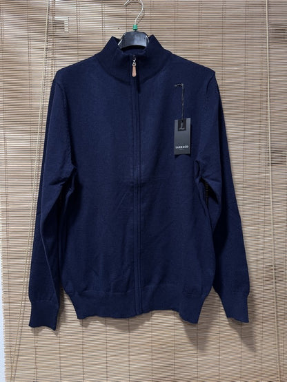 Gilet zippé CLAUDE bleu marine du S au 3XL