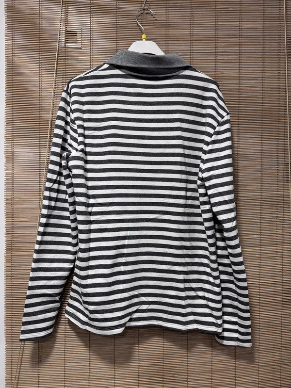 Pull fin rayé NINO gris du M au 3XL
