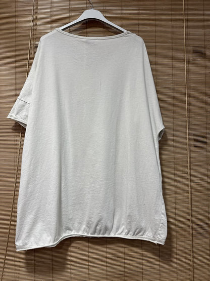 GRANDE TAILLE - T-shirt SOHO sable