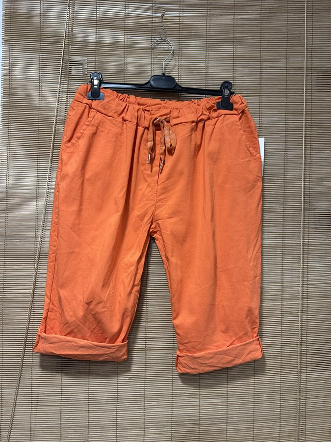 GRANDE TAILLE - Bermuda orange