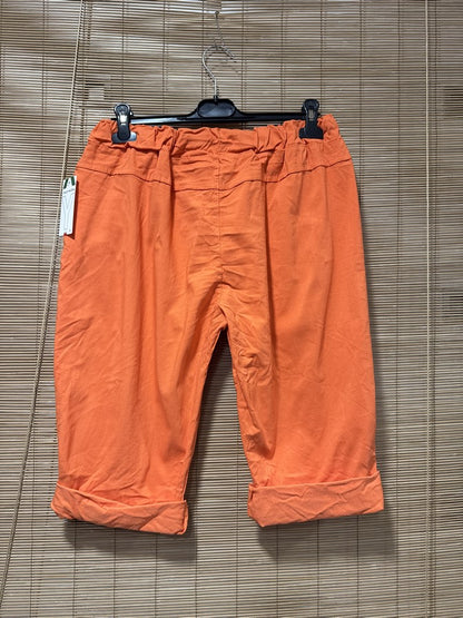 GRANDE TAILLE - Bermuda orange
