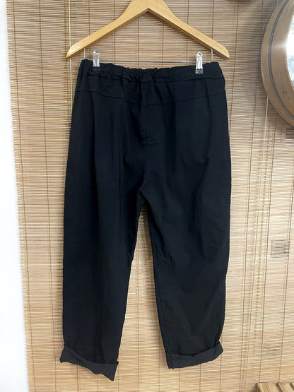 GRANDE TAILLE - Pantalon noir