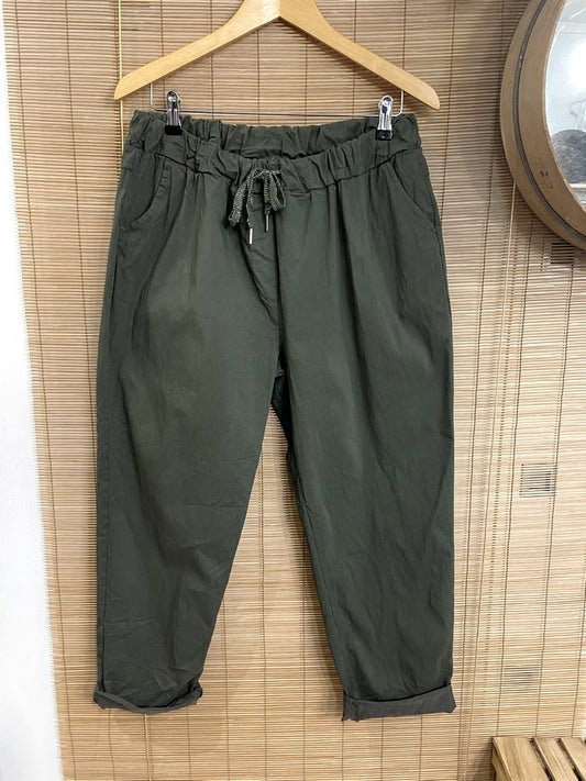 GRANDE TAILLE - Pantalon kaki