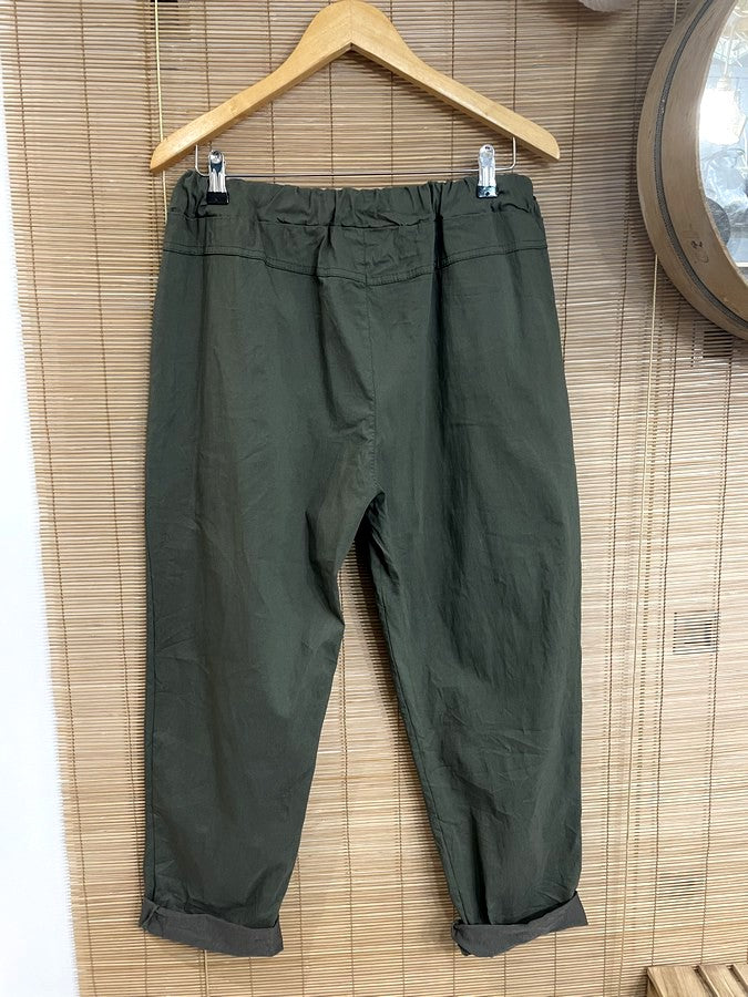 GRANDE TAILLE - Pantalon kaki
