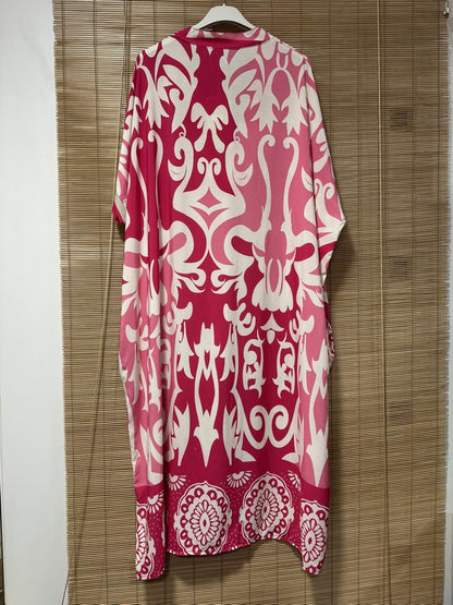 GRANDE TAILLE - Robe longue arabesques