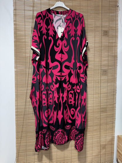 GRANDE TAILLE - Robe longue arabesques 3