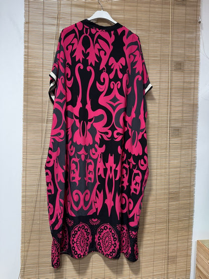 GRANDE TAILLE - Robe longue arabesques 3