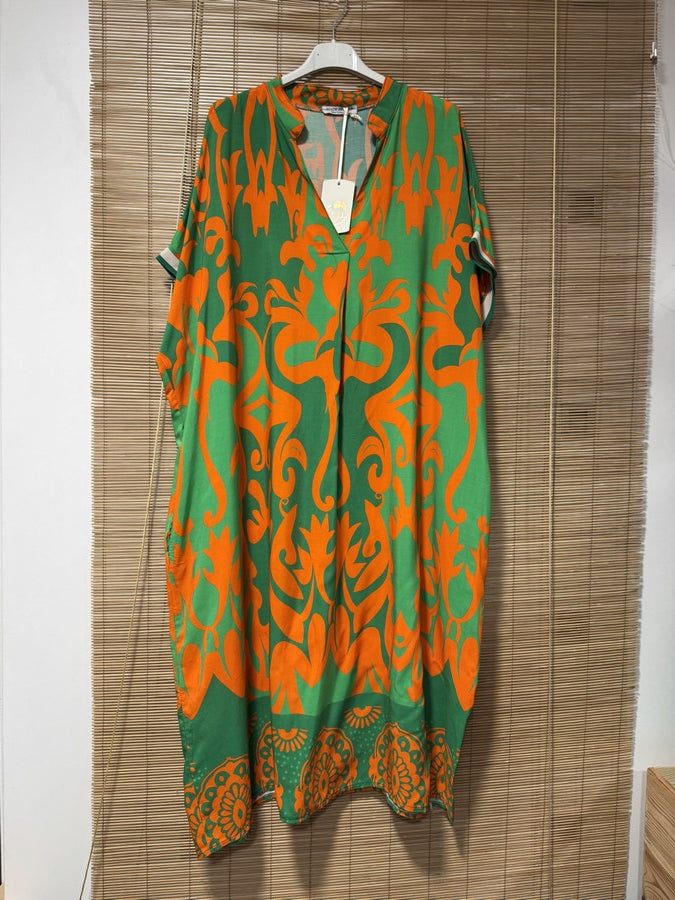 GRANDE TAILLE - Robe longue arabesques 4