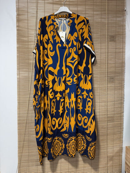 GRANDE TAILLE - Robe longue arabesques 5