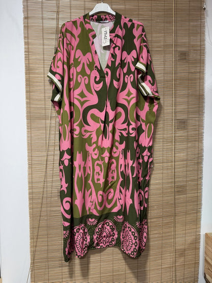 GRANDE TAILLE - Robe longue arabesques 9