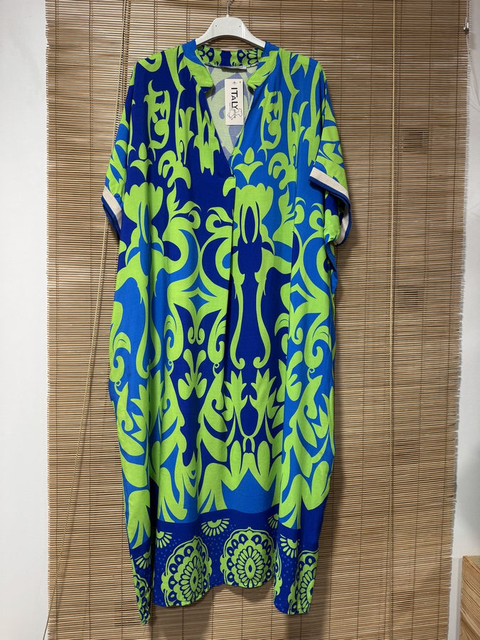 GRANDE TAILLE - Robe longue arabesques 11