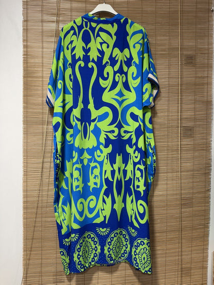 GRANDE TAILLE - Robe longue arabesques 11