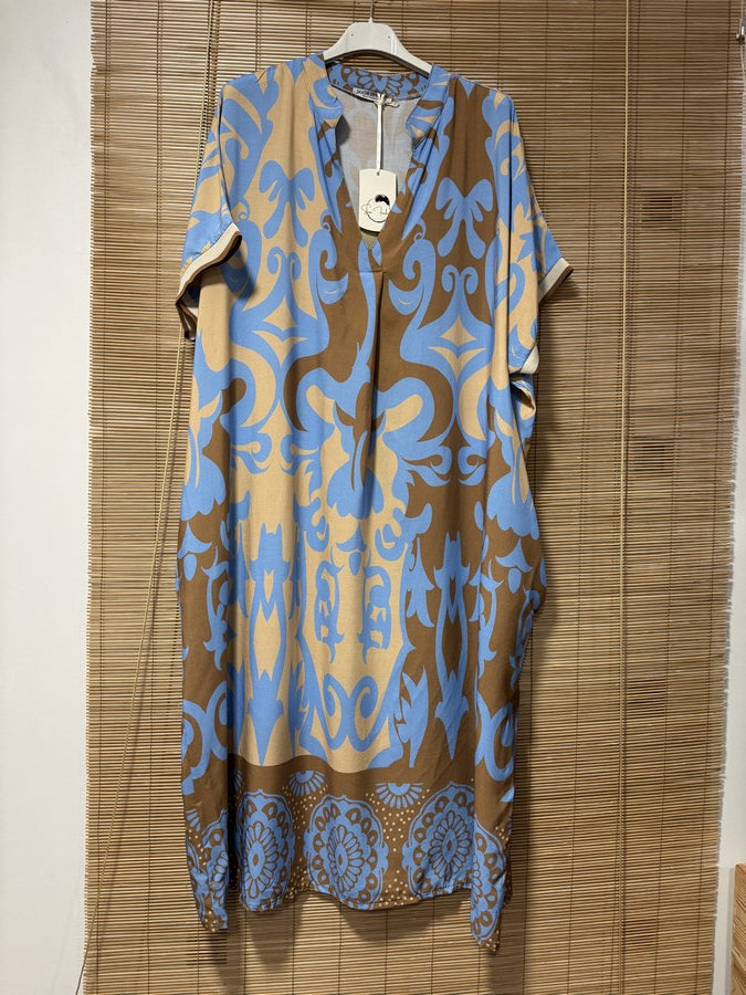 GRANDE TAILLE - Robe longue arabesques 13