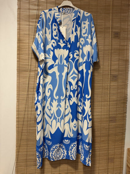GRANDE TAILLE - Robe longue arabesques 17