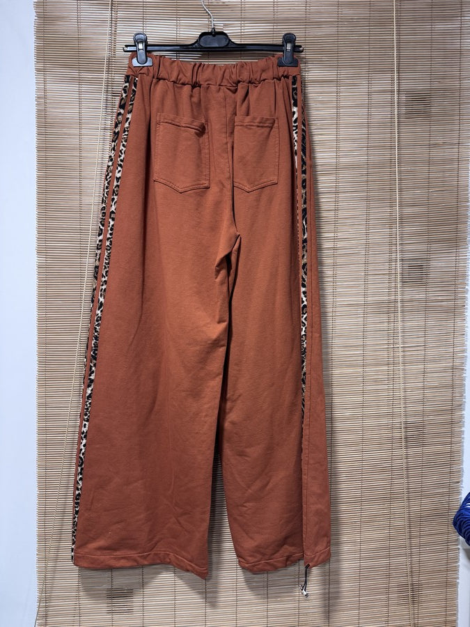 GRANDE TAILLE - Jogging BICHETTE rouille léopard