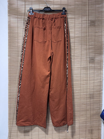 GRANDE TAILLE - Jogging BICHETTE rouille léopard