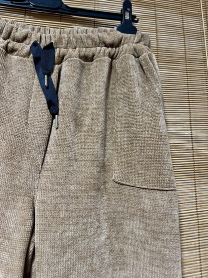 GRANDE TAILLE - Pantalon velours camel