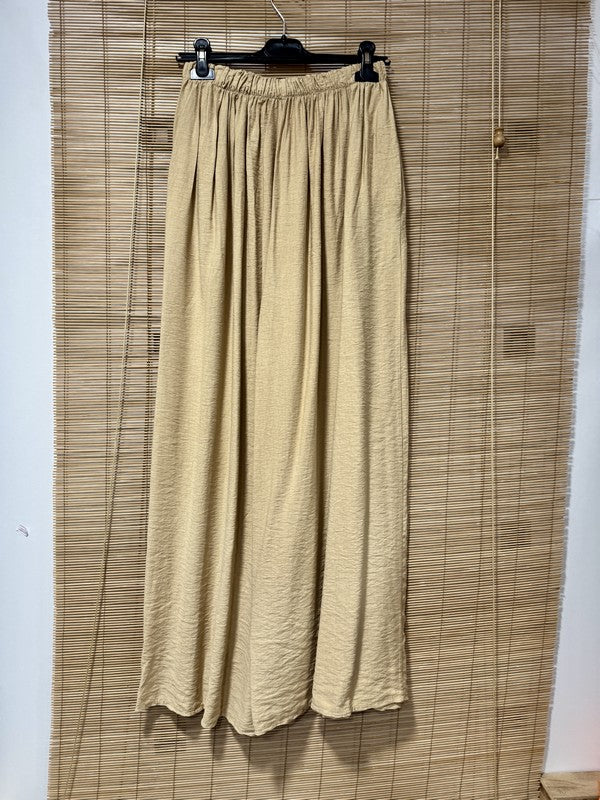 GRANDE TAILLE - Pantalon fluide camel