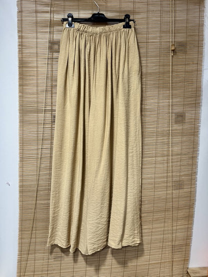 GRANDE TAILLE - Pantalon fluide camel