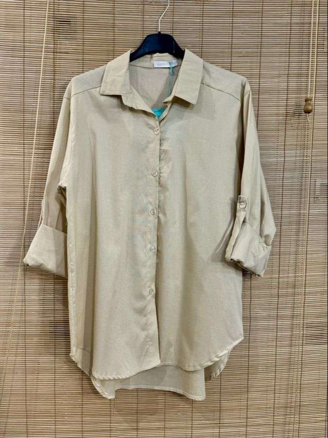 Chemise beige
