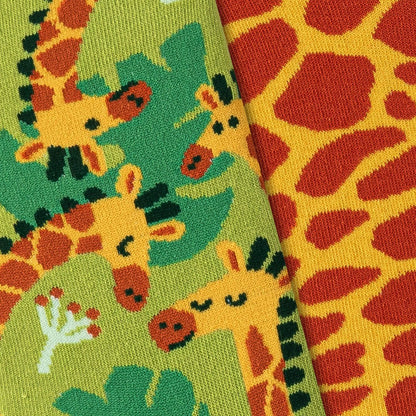 Chaussettes dépareillées Girafes 36-40