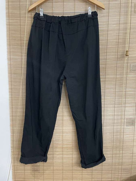 GRANDE TAILLE - Pantalon noir
