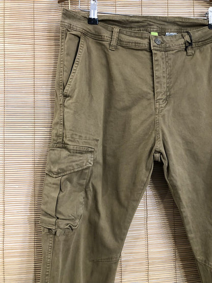 Pantalon cargo LEO camel