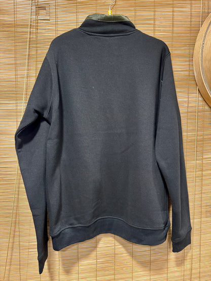 Sweat col zippé MATTIA noir du M au 2XL